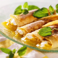 Recette crêpes à la compote d’abricots