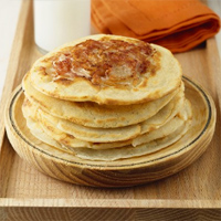 Recette pancakes au jambon