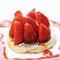 Recette pancakes aux fraises