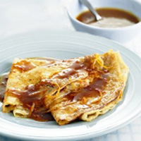 Recette de crêpes orange-chocolat