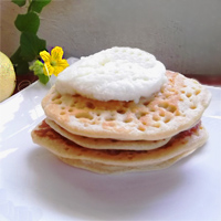 Recette pancakes à la gélée citronnée